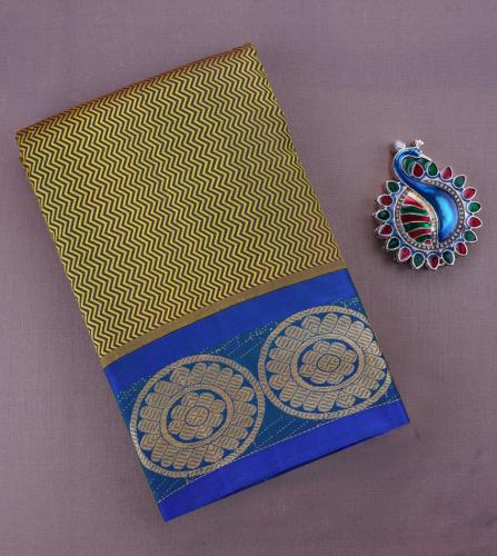 Thirubhuvanam Pure Zari Silk Saree 5 50 mts